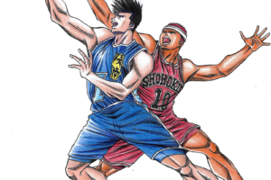 Zendo vs Hanamichi (Slam Dunk)