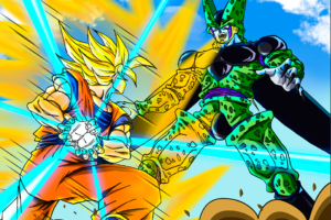 Cell vs Goku (DBZ)
